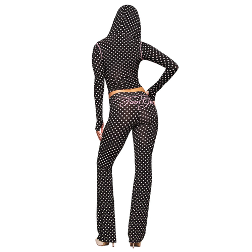BLARE SET BLACK POLKA DOT